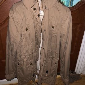 Tan winter jacket